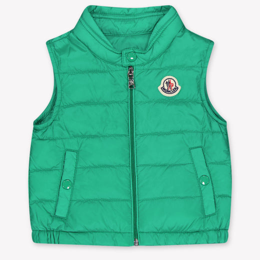 Moncler Il nuovo Amaury Baby Ragazzi Smanicato dentro Verde