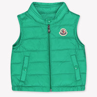 Moncler Nuevo bebe amaury Chicos Chaleco interior Verde