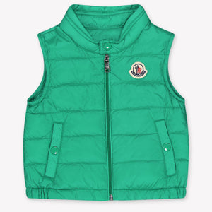 Moncler Nuevo bebe amaury Chicos Chaleco interior Verde