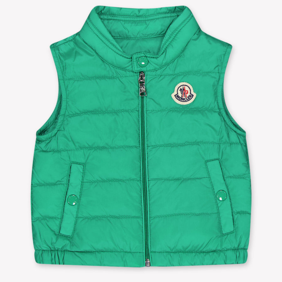 Moncler Nuevo bebe amaury Chicos Chaleco interior Verde