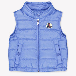 Moncler Neues Amaury-Baby Jungen Bodywarmer In Hellblau