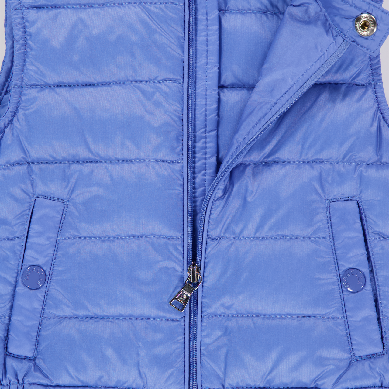 Moncler Nouveau bébé Amaury Garçons Bodywarmer Bleu Clair