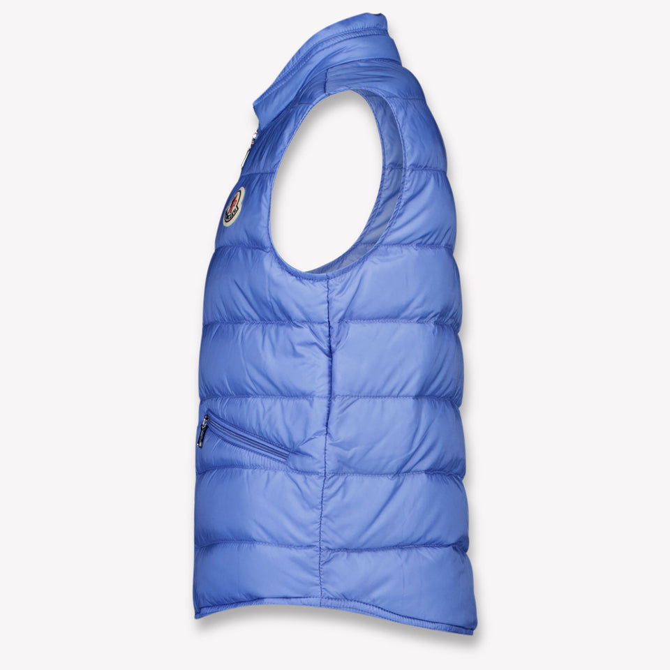 Moncler Gui Kinder Ragazzi Smanicato dentro Azzurro