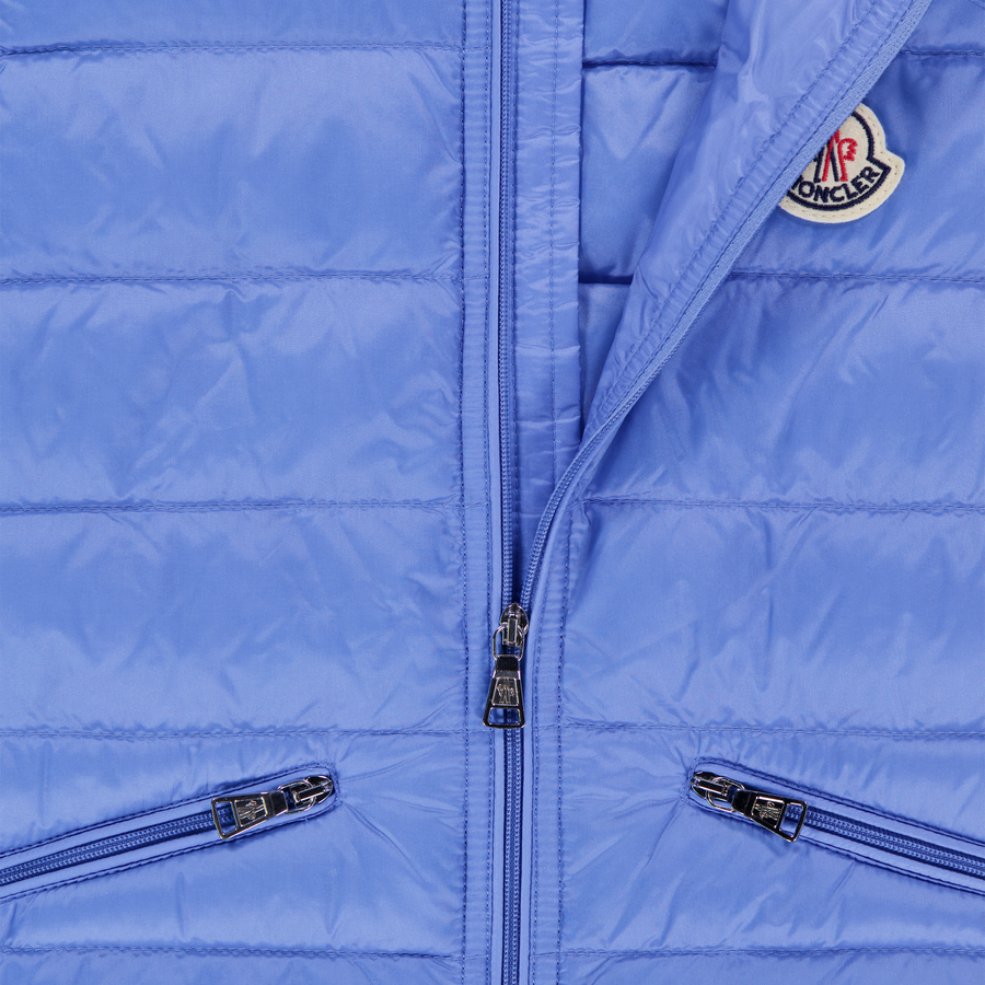 Moncler Gui Kinder Chicos Chaleco interior Azul Claro