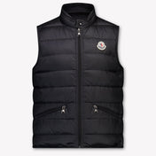 Moncler Gui Kinder Jungen Bodywarmer In Schwarz