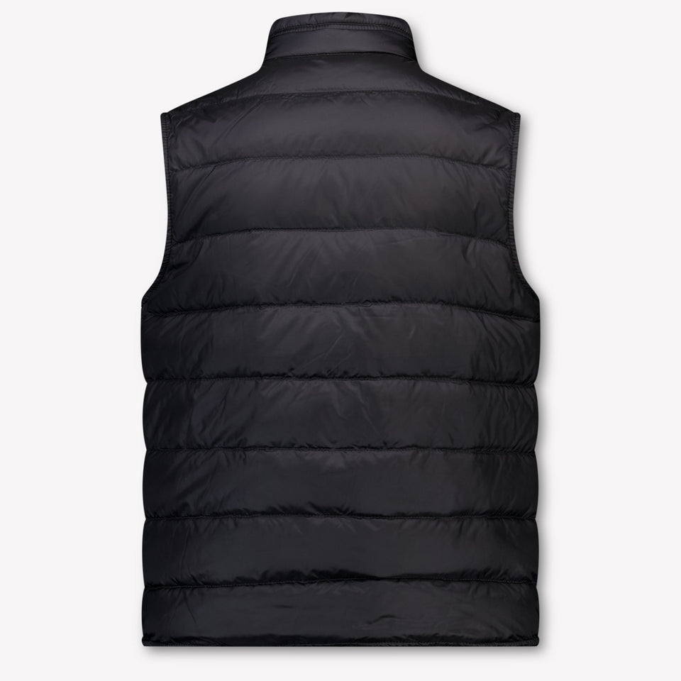 Moncler Gui Kinder Jungen Bodywarmer In Schwarz