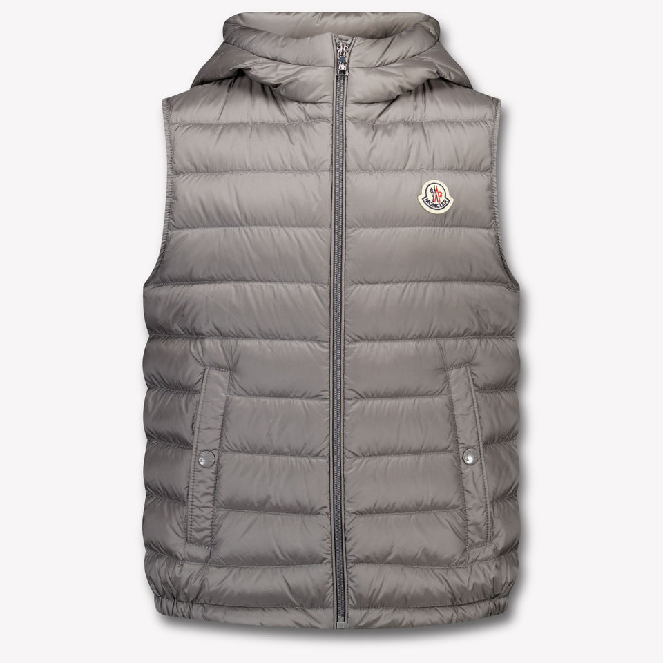 Moncler Uzay Kinder Garçons Bodywarmer Gris