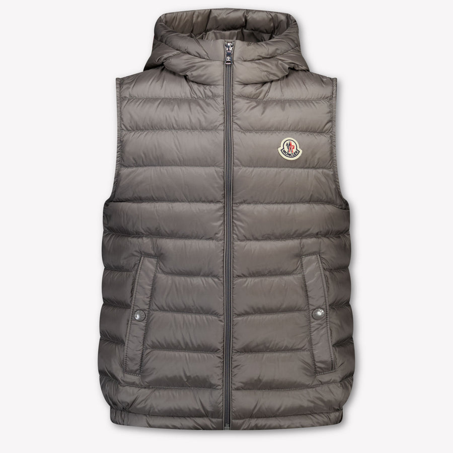 Moncler Kinder Uzay Chicos Chaleco interior Gris