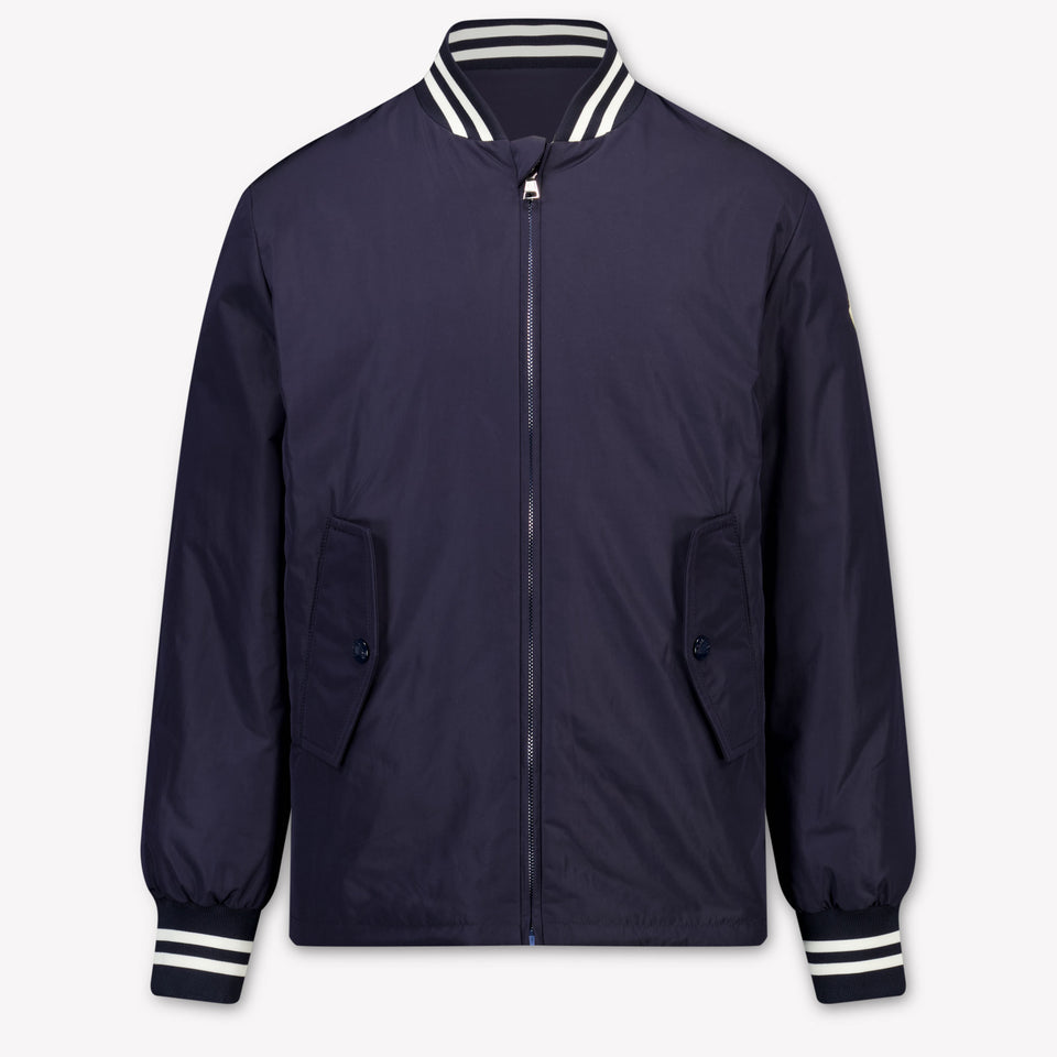 Moncler Cemal Kids Boys Summer jacket In Navy