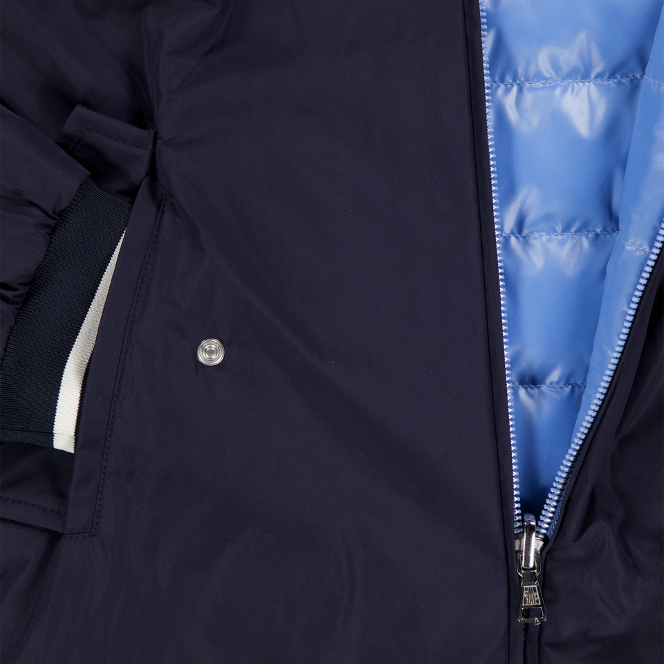 Moncler Cemal Kids Boys Summer jacket In Navy