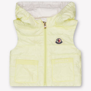Moncler lia bebe Chicas Chaleco interior Amarillo