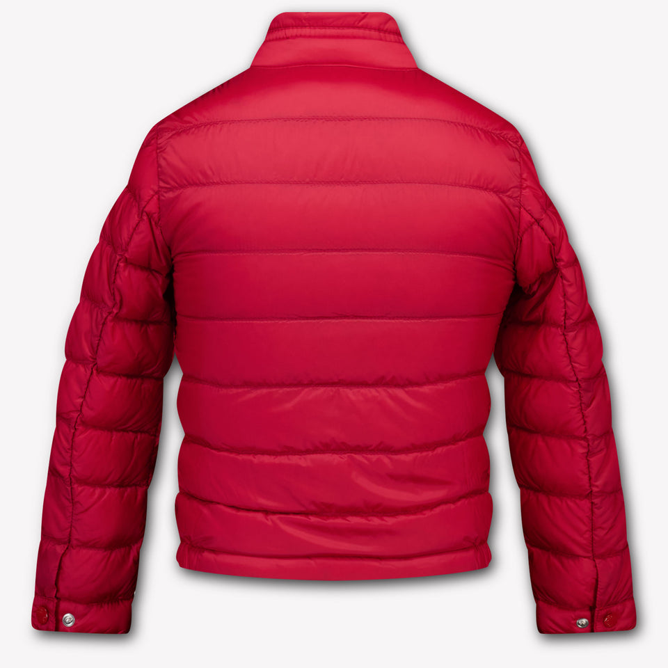 Moncler niños Chicos Entre chaqueta Rojo