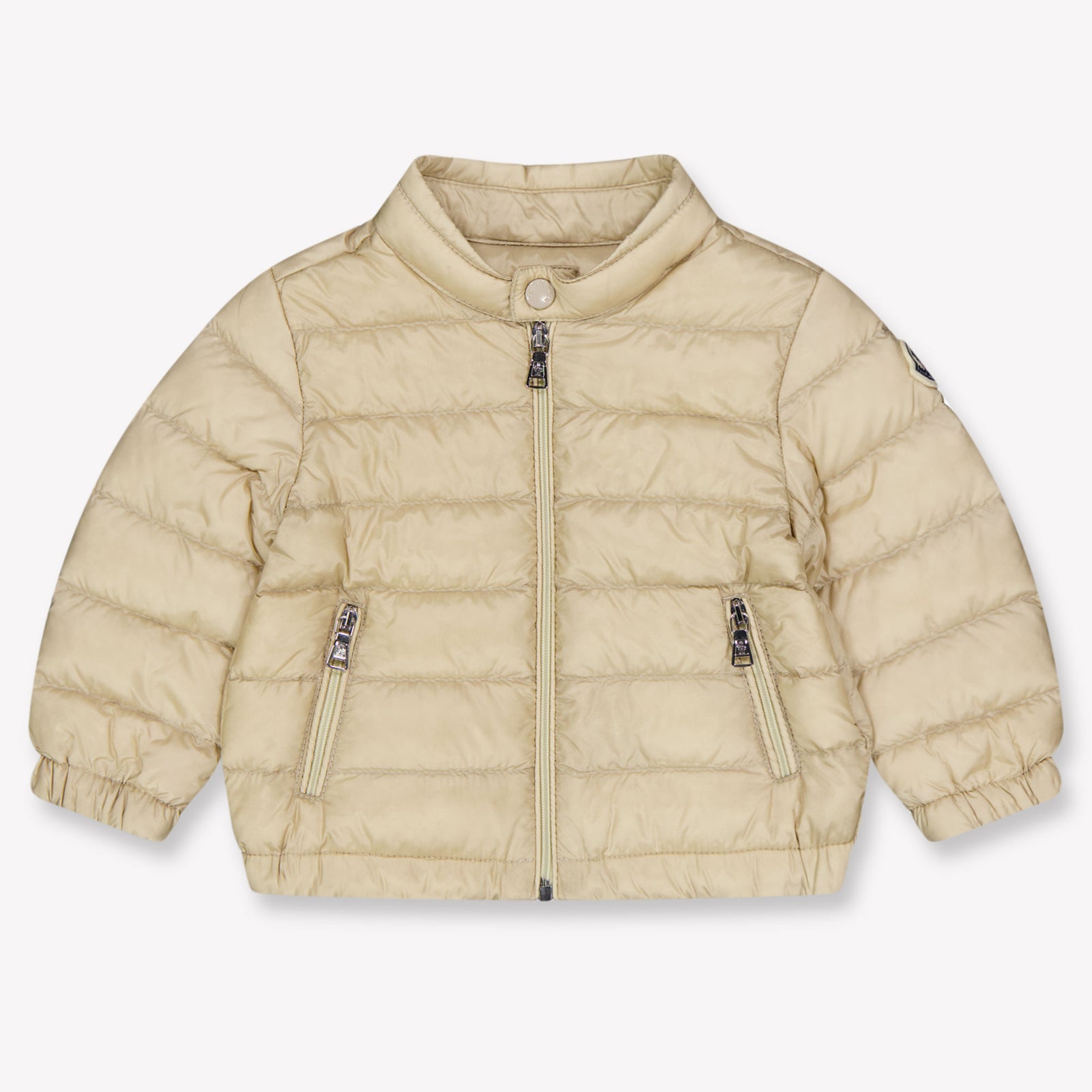 Moncler Acorus Baby Jongens Tussenjas In Beige