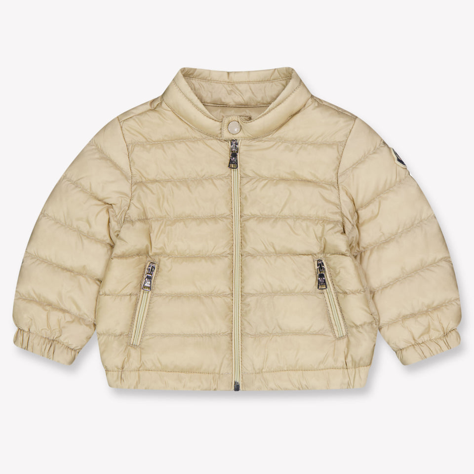 Moncler Acorus Baby Boys In between jacket Beige