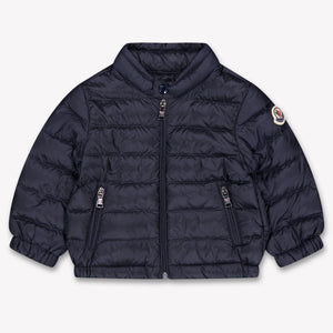 Moncler Acorus Baby Ragazzi In mezzo alla giacca Navy