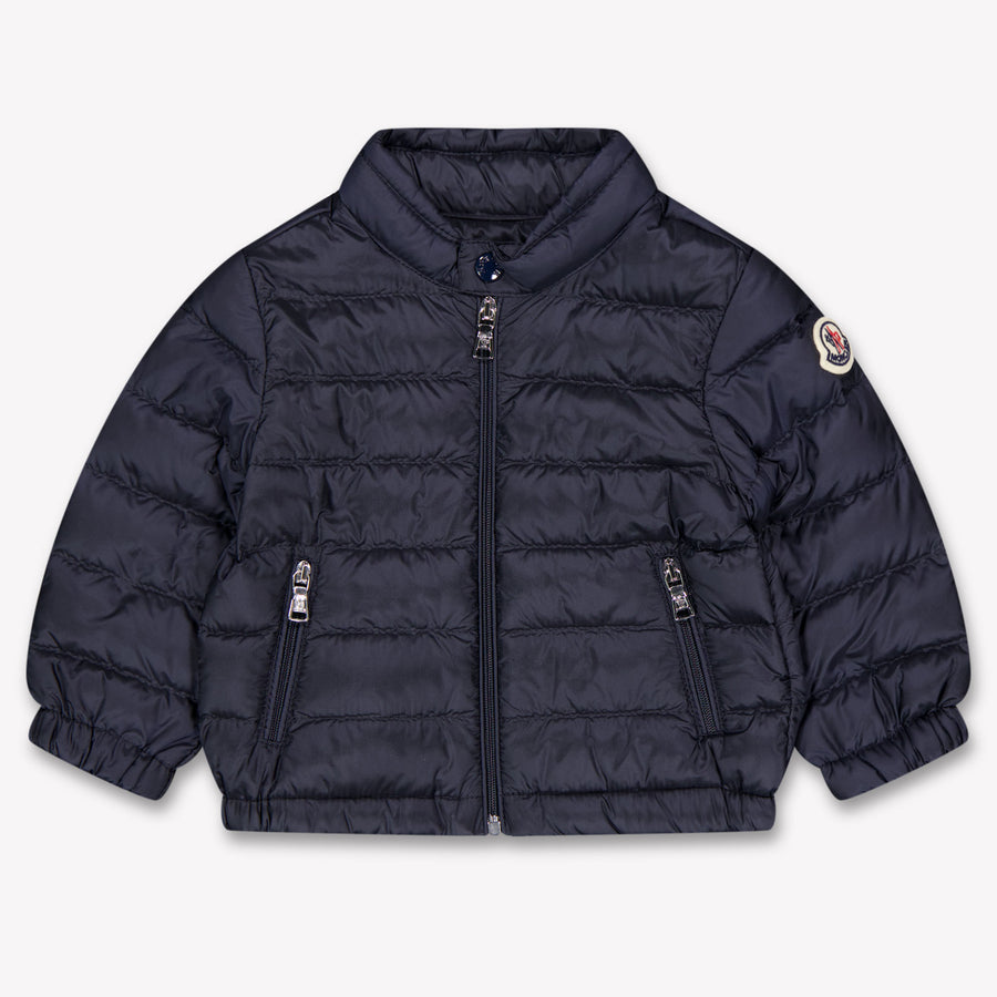 Moncler Acorus Baby Ragazzi In mezzo alla giacca Navy