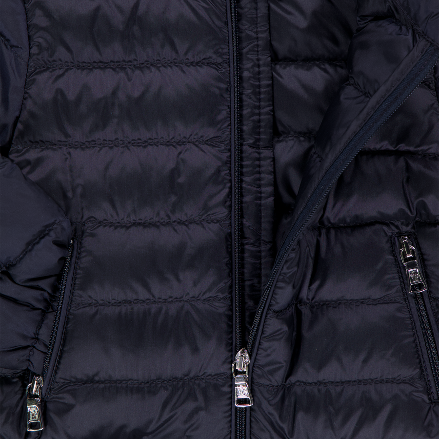 Moncler Acorus Baby Ragazzi In mezzo alla giacca Navy
