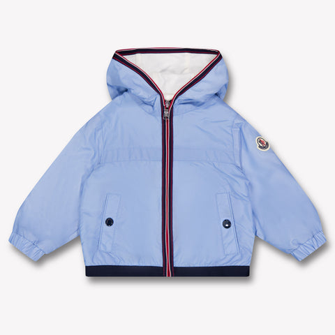 Moncler antonio bebé Chicos Chaqueta de verano en Azul Claro