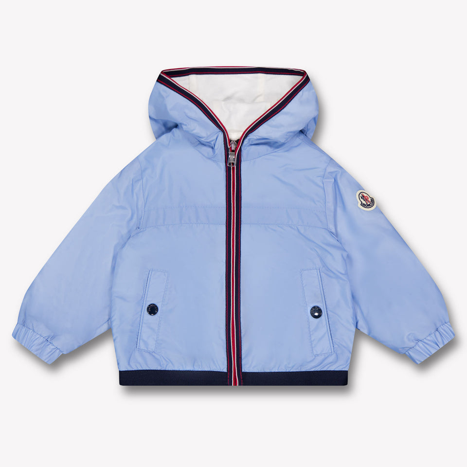 Moncler antonio bebé Chicos Chaqueta de verano en Azul Claro