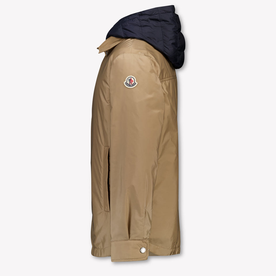Moncler Adil Kids Boys Summer jacket In Camel