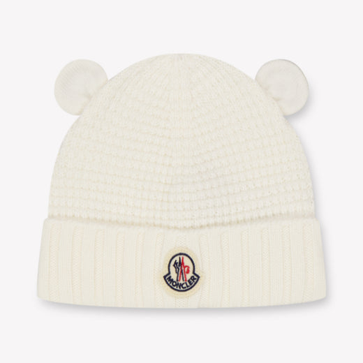 Moncler bebe Unisex sombrero en Blanco