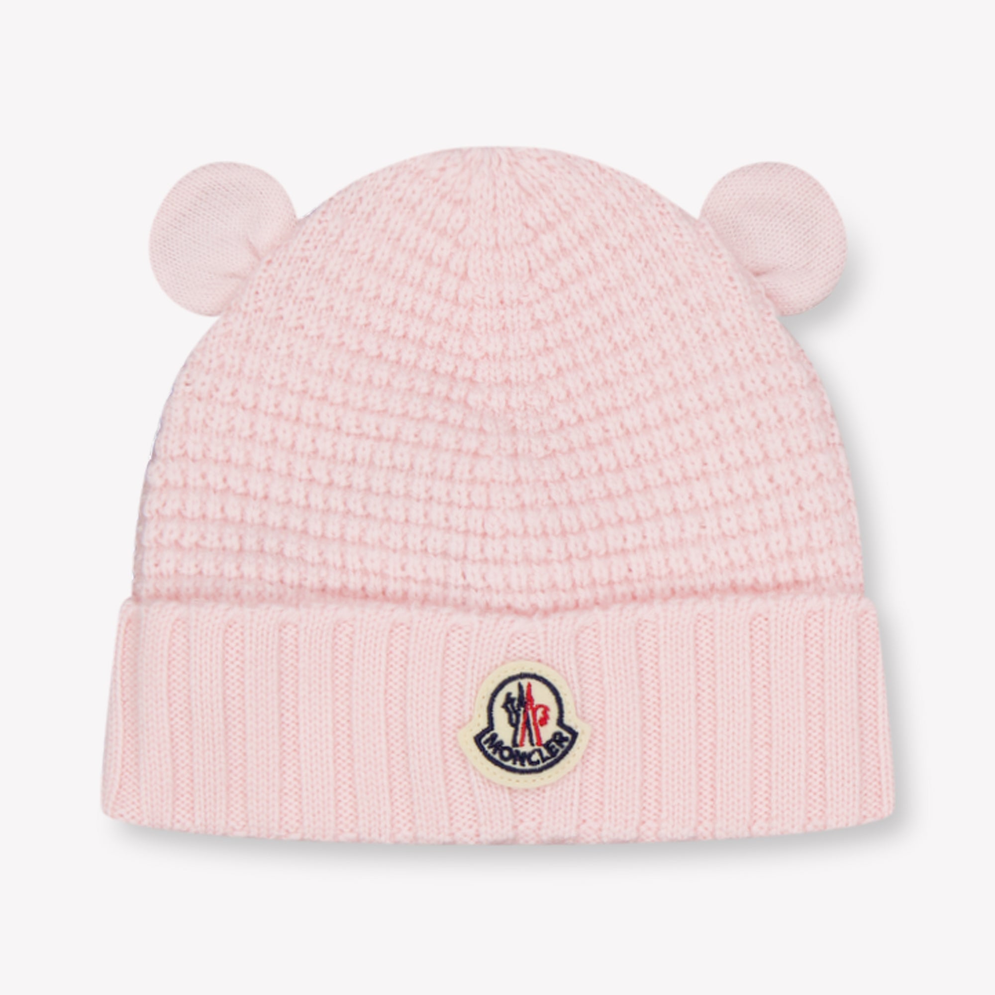 Moncler Baby-Unisex-Mütze Hellrosa