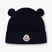 Moncler Bébé Unisexe Chapeau dedans Navy
