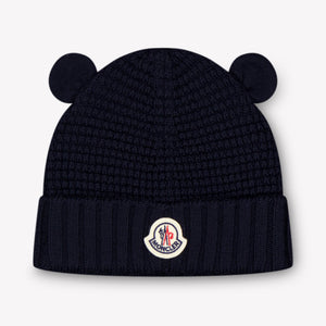 Moncler Bébé Unisexe Chapeau dedans Navy