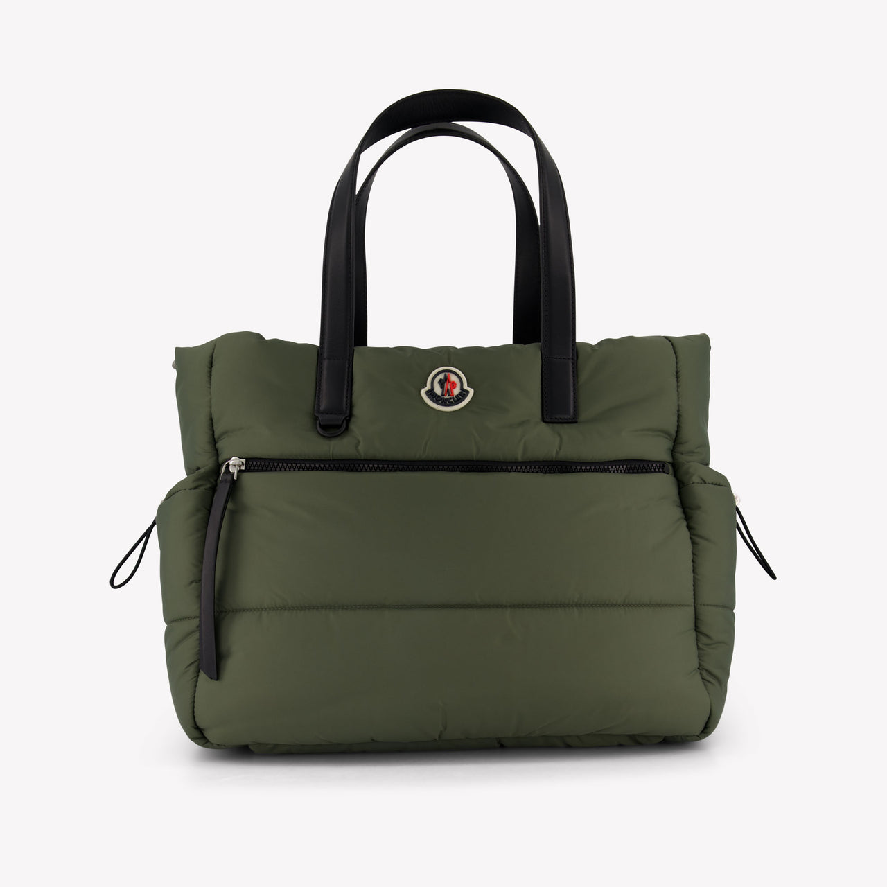 Moncler Baby Unisex Diaper Bag In Army