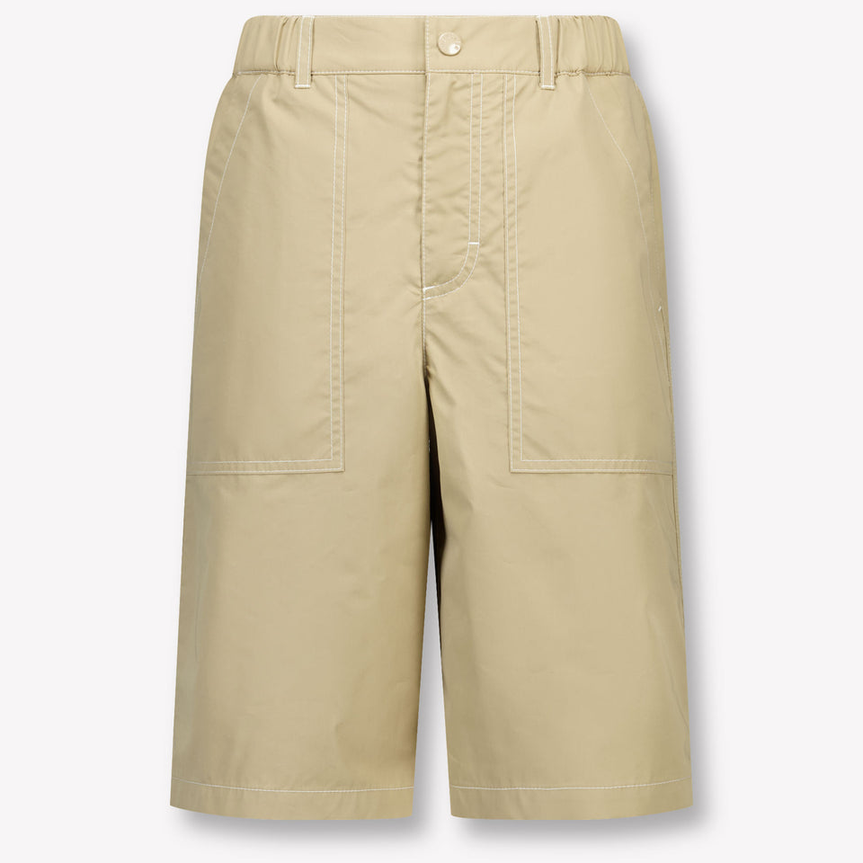 Moncler Kinder Jongens Shorts In Beige