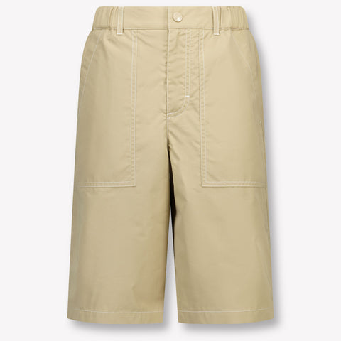Moncler Kinder Jongens Shorts In Beige