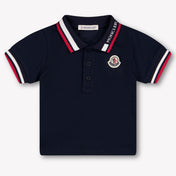 Moncler Bébé Garçons Polo En Navy