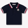 Moncler bebe Chicos polo en Navy