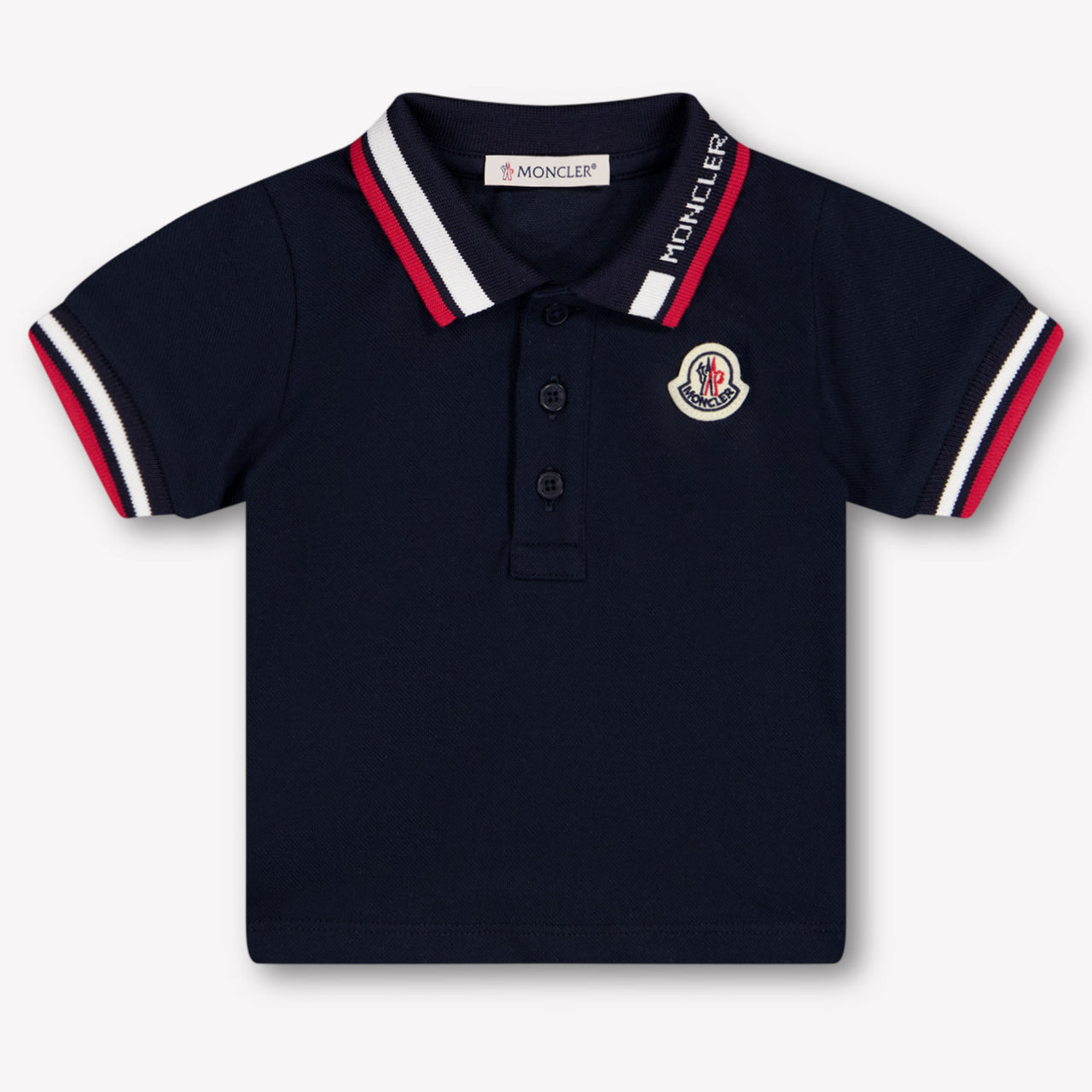 Moncler bebe Chicos polo en Navy
