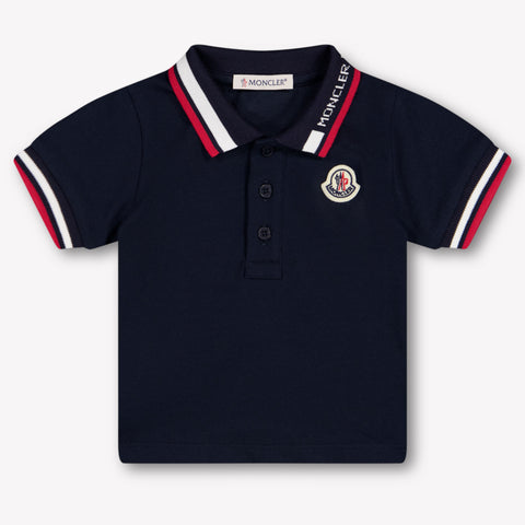 Moncler Bébé Garçons Polo En Navy