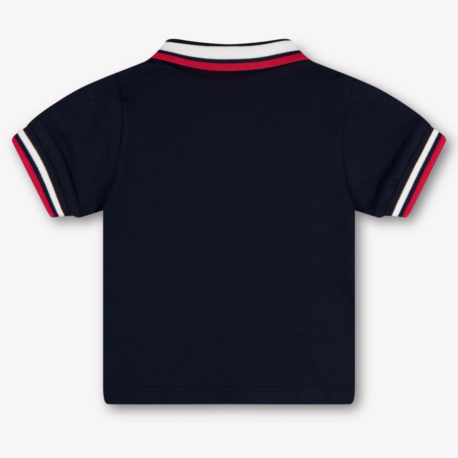 Moncler bebe Chicos polo en Navy