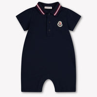 Moncler bebe Chicos Mono corto en Navy