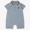 Moncler bebe Chicos Mono corto en Azul Claro