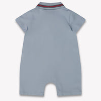 Moncler bebe Chicos Mono corto en Azul Claro