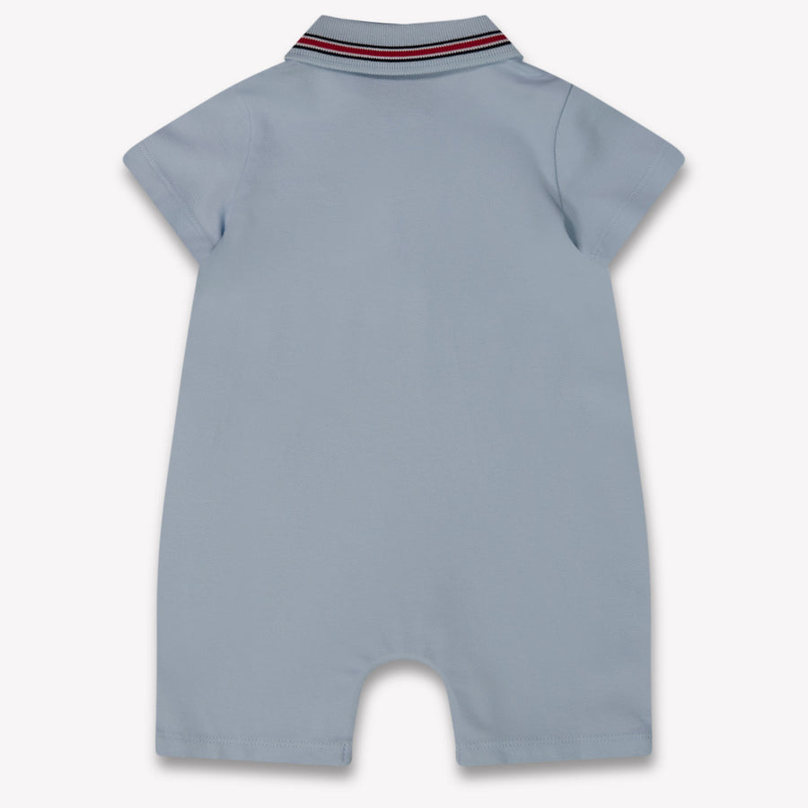 Moncler bebe Chicos Mono corto en Azul Claro