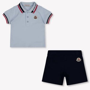 Moncler Bébé Garçons Installer Bleu Clair