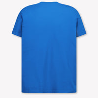 Moncler Enfants Garçons T-shirt en turquoise