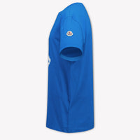 Moncler Enfants Garçons T-shirt en turquoise