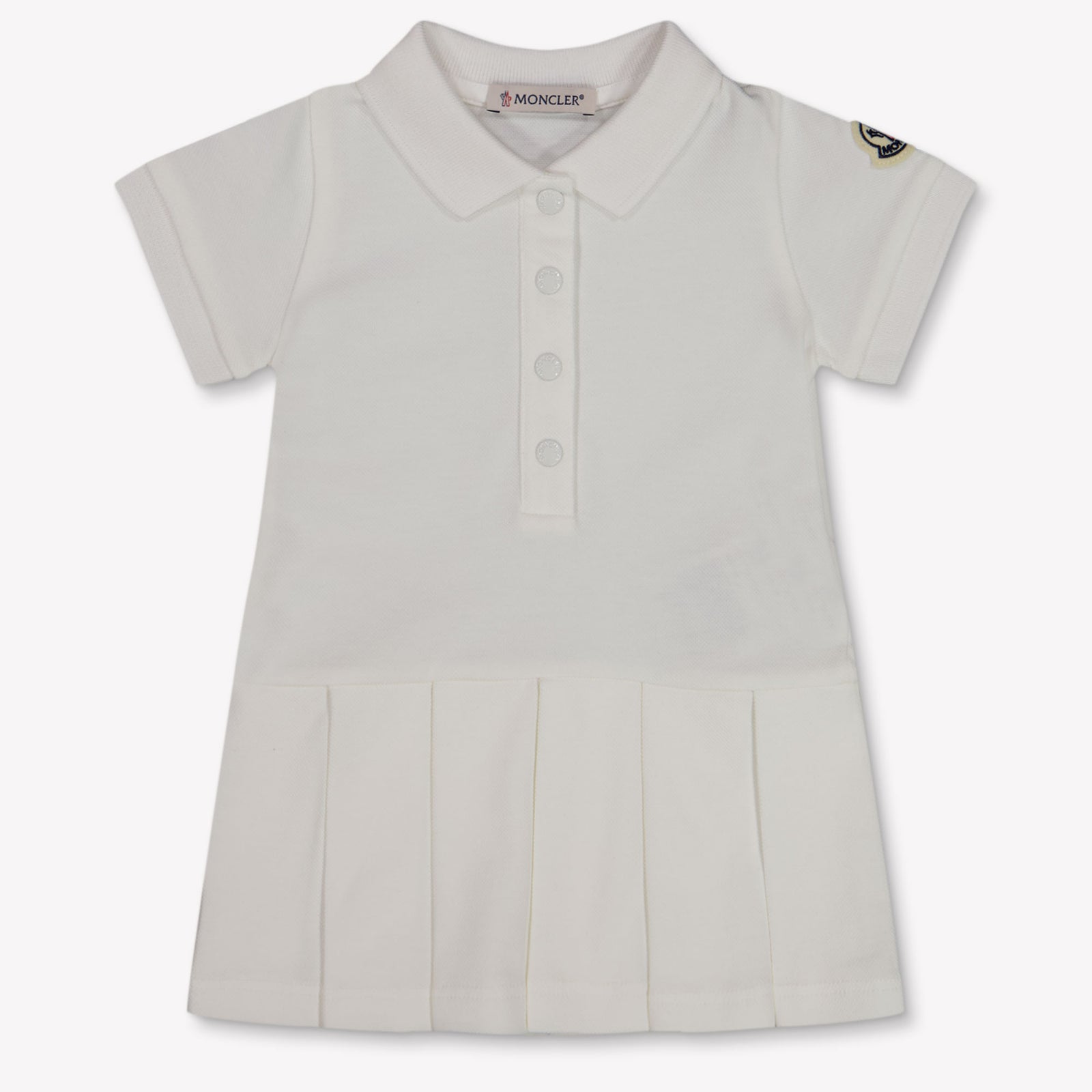 Moncler bebe Chicas Vístete Blanco