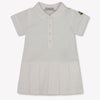 Moncler Baby Girls Dress In White