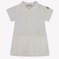 Moncler Bébé Filles Habillez-vous Blanc