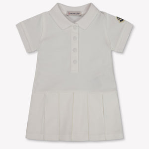 Moncler Bébé Filles Habillez-vous Blanc