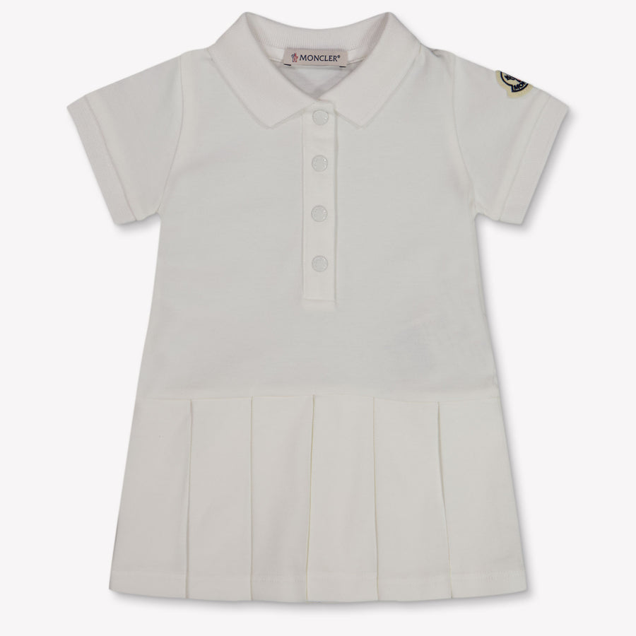 Moncler Bébé Filles Habillez-vous Blanc
