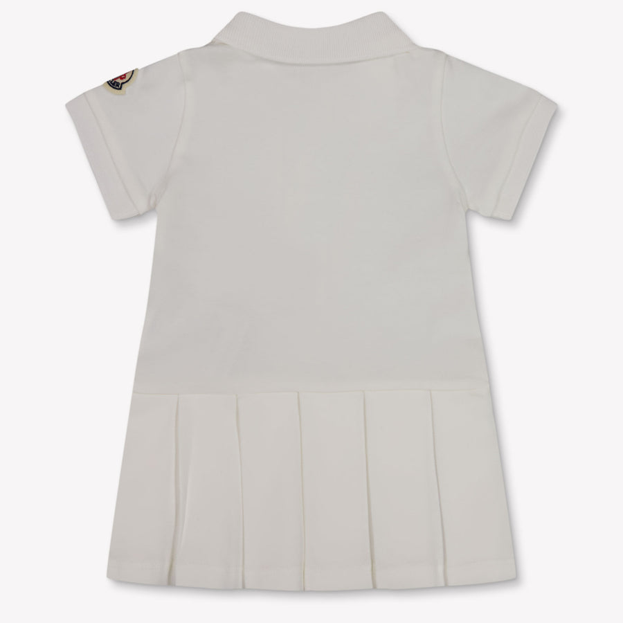 Moncler Bébé Filles Habillez-vous Blanc