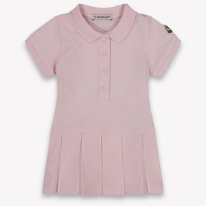 Moncler bebe Chicas Vístete Rosa claro